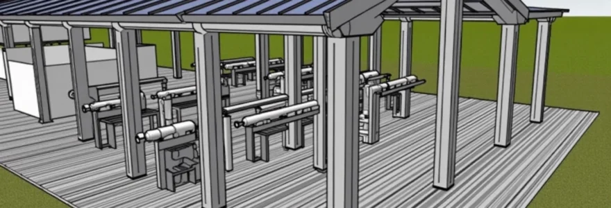 installer-un-poteau-ipn-vertical-calculs-et-precautions