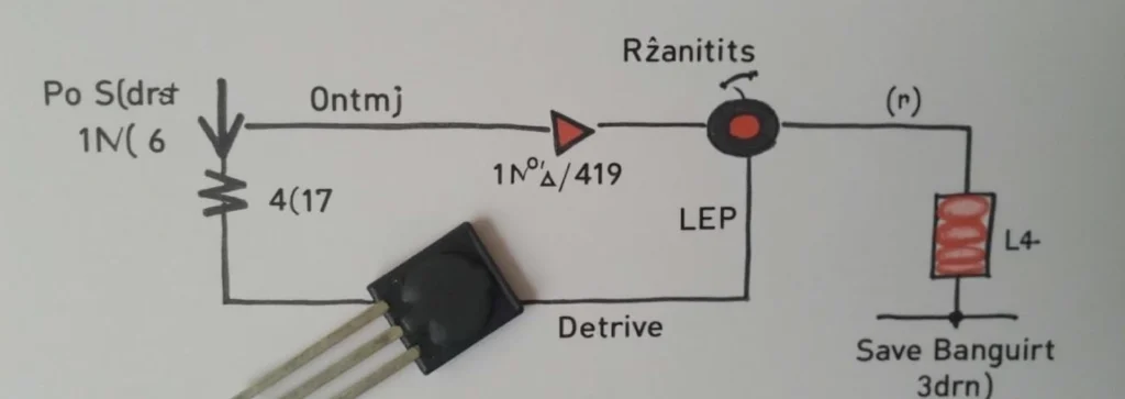 faire-clignoter-une-led-avec-un-condensateur-circuit-simple