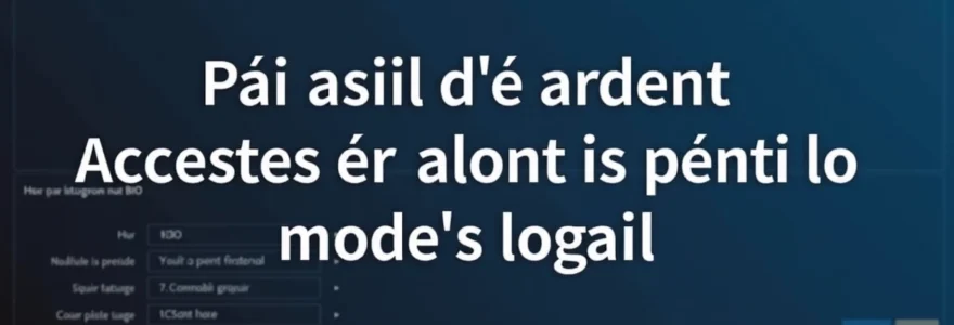 acceder-au-bios-d-un-pc-compaq-mode-d-emploi