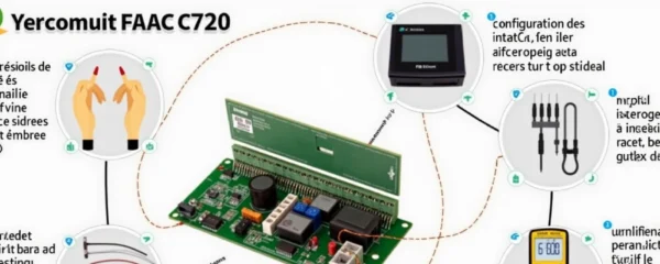 branchement-d-un-interphone-sur-moteur-faac-c720-tutoriel