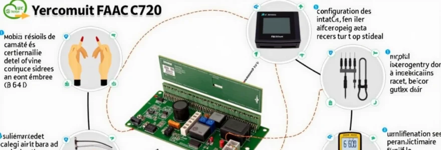 branchement-d-un-interphone-sur-moteur-faac-c720-tutoriel